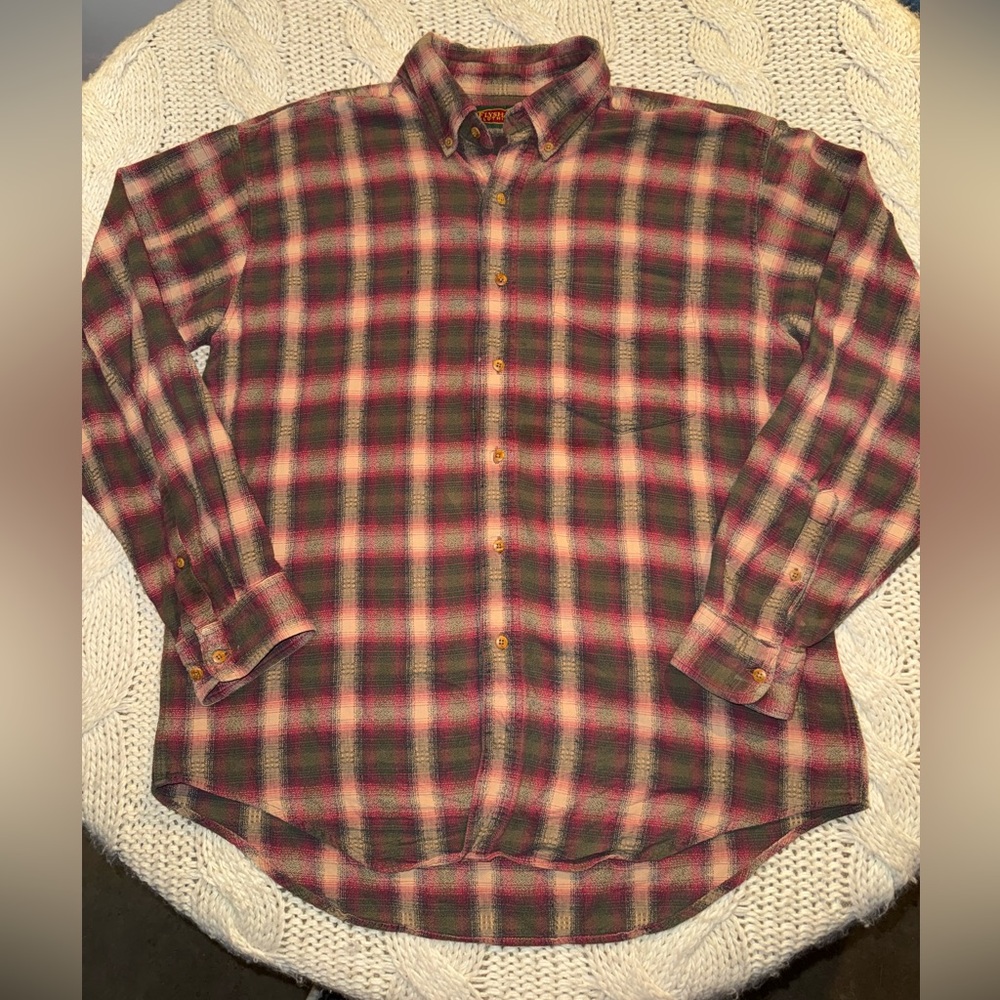 Flyshacker clothing Plaid‎ Button-Down Shirt